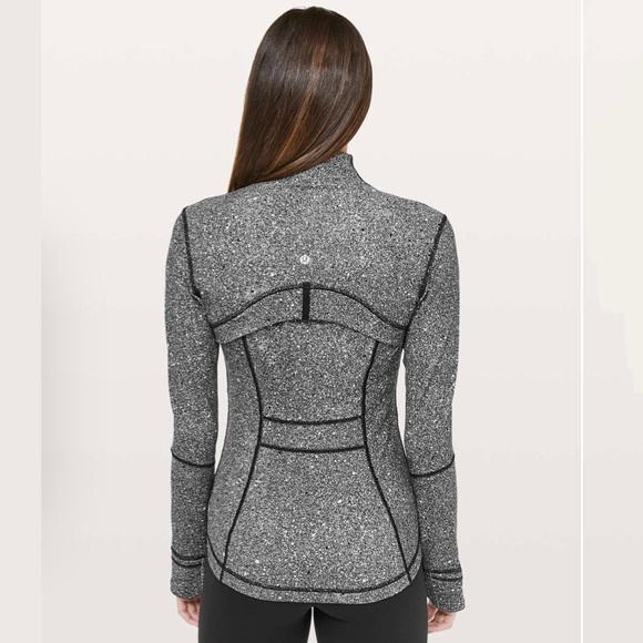 Lululemon - Define Jacket in Luminesce Splatter White Black - Picture 2 of 6